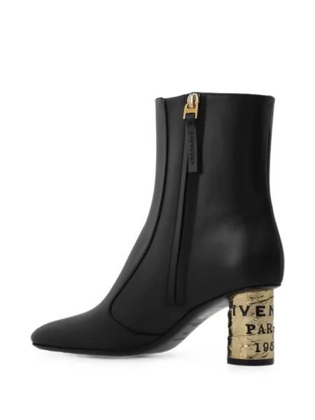 Cizme scurte Givenchy din piele negru