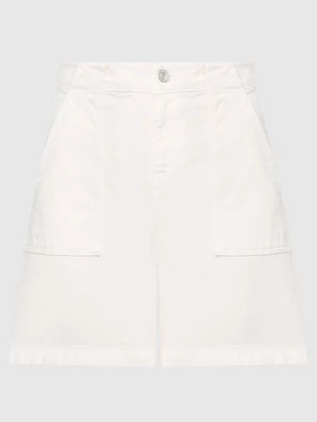 Джинсові шорти з патчем логотипа Twin Set Actitude рожеві