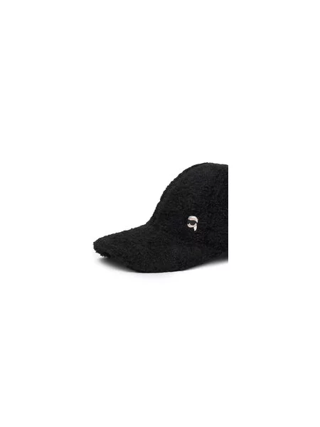 Karl Lagerfeld Čepice Ikon / bílá černá