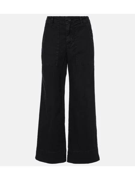 Pantaloni Velvet de catifea negru