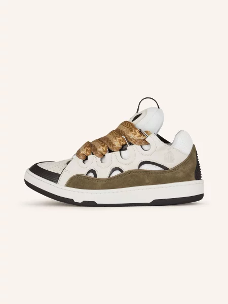 Lanvin Sneakersy Curb gruen czarne