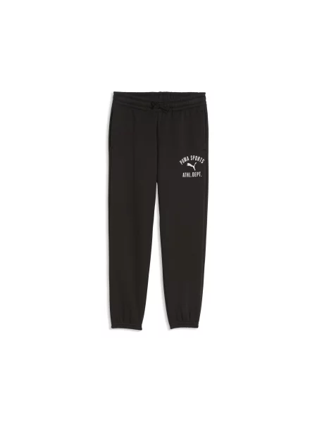 PUMA Młodzieżowe spodnie dresowe Varsity Fleece Relaxed Akcesoria czarny
