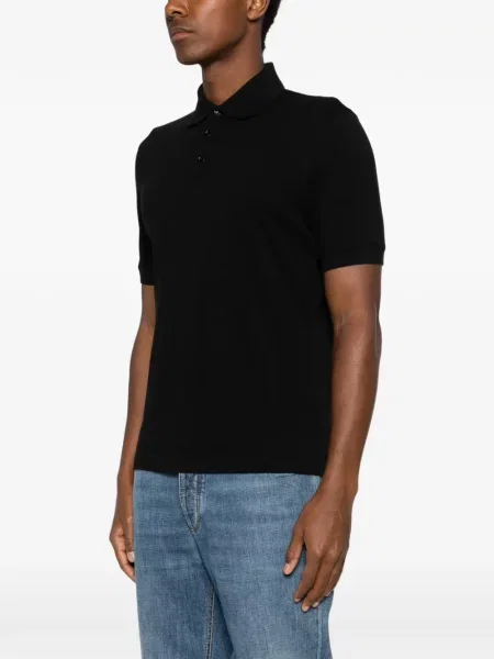 Tricou polo Brunello Cucinelli negru
