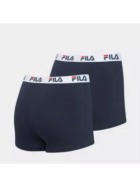 FILA Boxerky námořnická modř / červená bílá