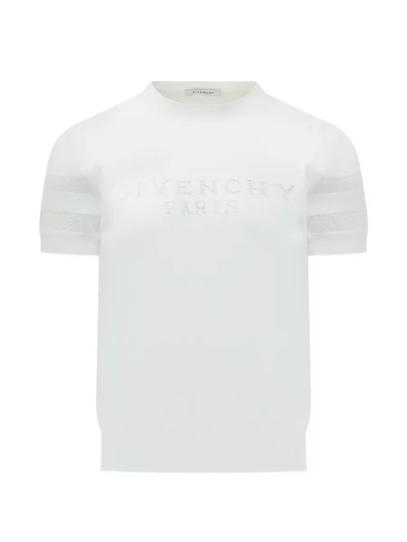 Svetr Givenchy se síťovinou bílý