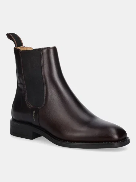 Боти тип челси Gant кафяв
