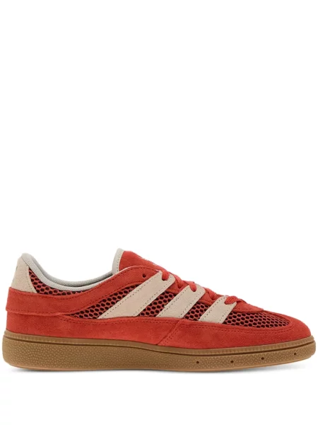 Sneakerși Adidas Samba din piele de căprioară roșu