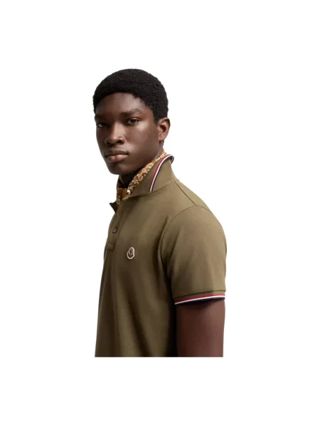 Koszulka polo Moncler zielona