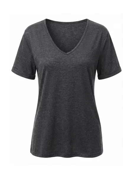 Imily Bela Tricou metalic gri