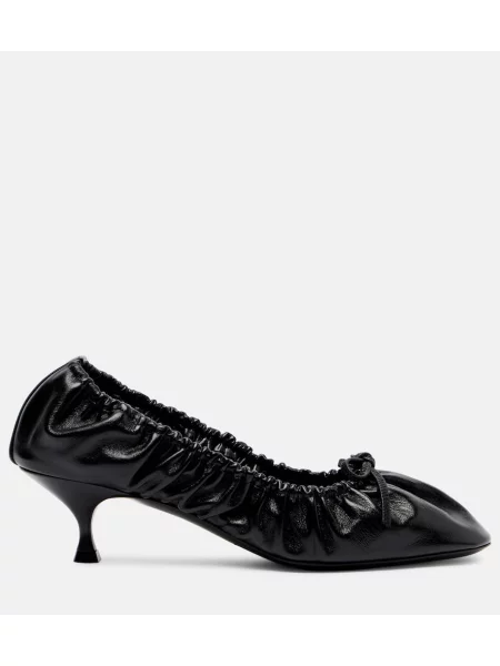 Pantofi cu toc Herbert Levine din piele negru