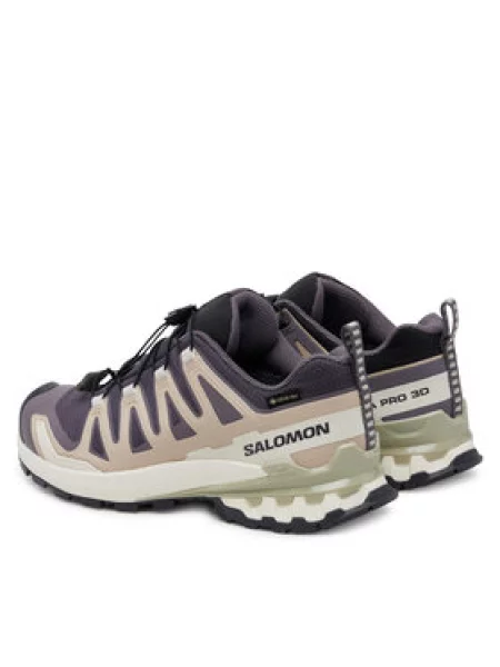 Salomon Trekingová obuv Xa Pro 3D V9 Gore-Tex fialová