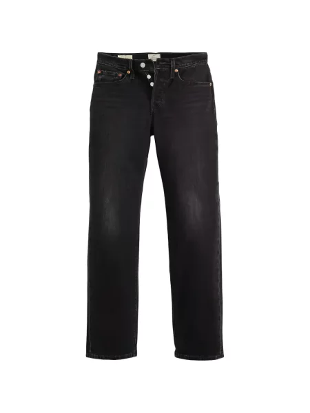 Skinny jeansy straight leg Levi's 501 niebieskie