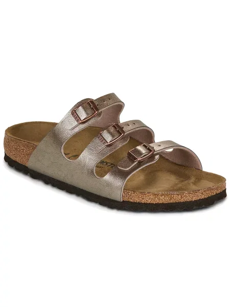 Papuci Birkenstock bej