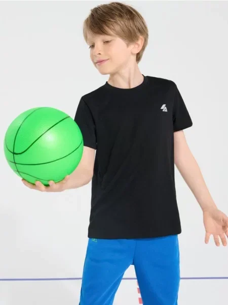 Sinsay Rychloschnoucí sportovní tričko 2 balení Active černá