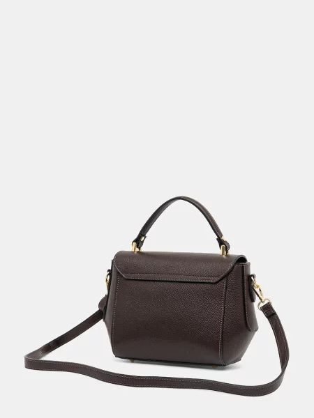 Кожаная сумочка Answear.lab коричневая