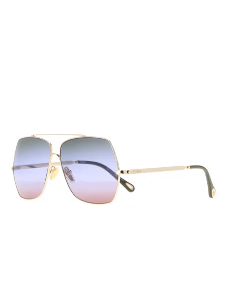 Ochelari de soare Chloé cu imprimeu geometric