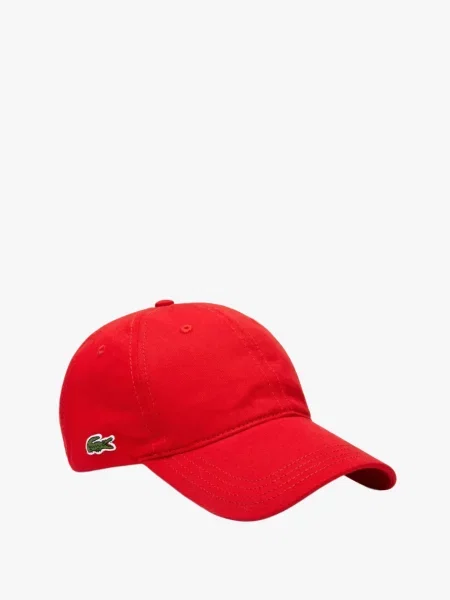 Дитяча кепка Lacoste червона