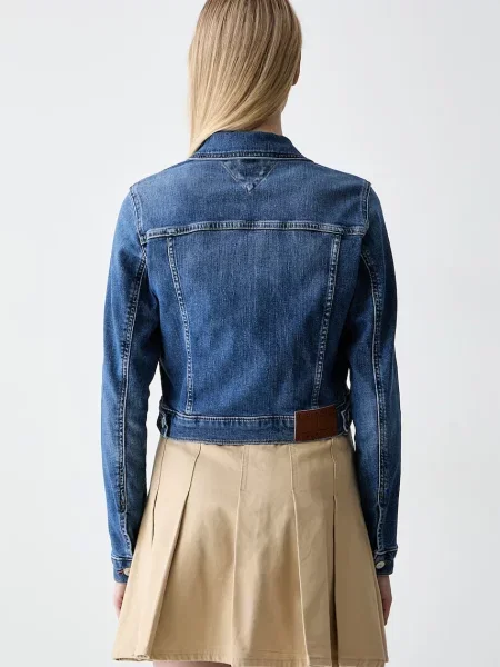 Tommy Jeans Kurtka Dżinsowa blau niebieska