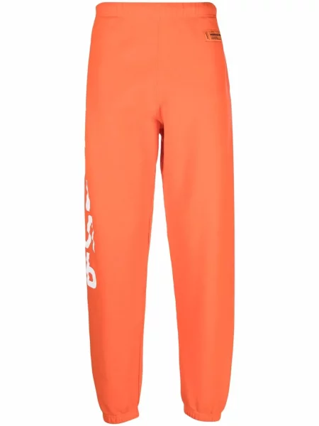 Kalhoty Heron Preston s potiskem oranžové