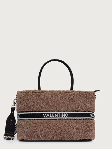 Geantă shopper Valentino Bags maro