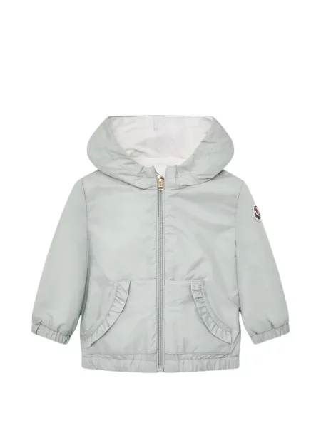 Kurtka dziecięca Moncler Enfant szara