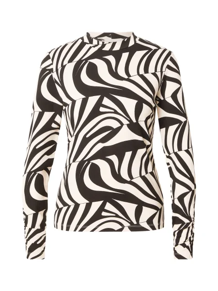 MORE & MORE Tričko světle béžová černá