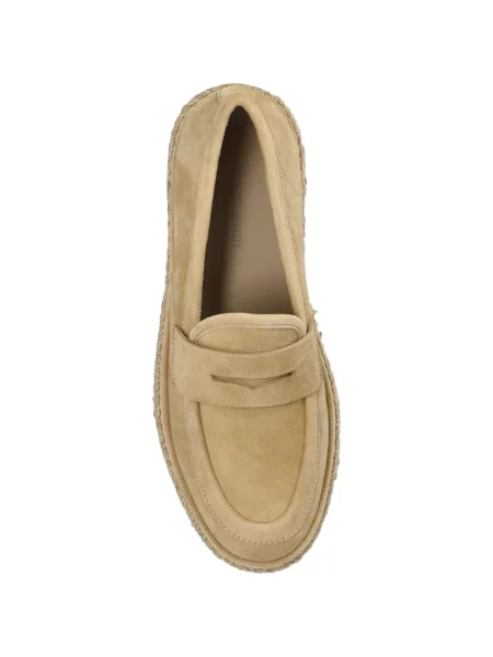 Espadrile Giorgio Armani din piele de căprioară
