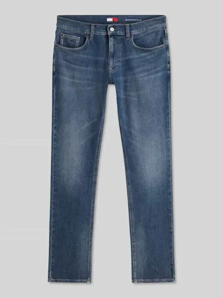 Jeansy o kroju slim fit z mieszanki bawełny model SCANTON' Tommy Jeans