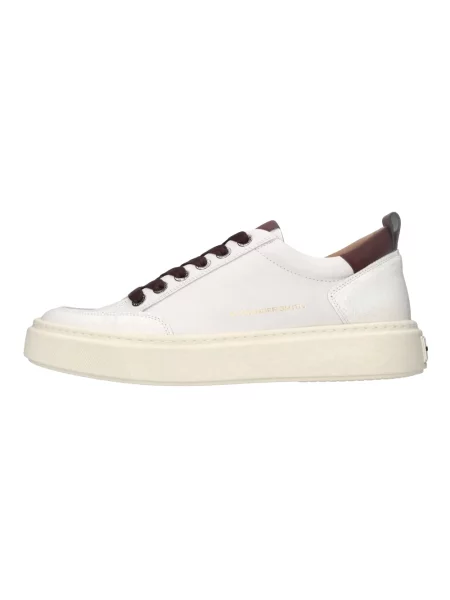 Sneakersy Alexander Smith skórzane białe
