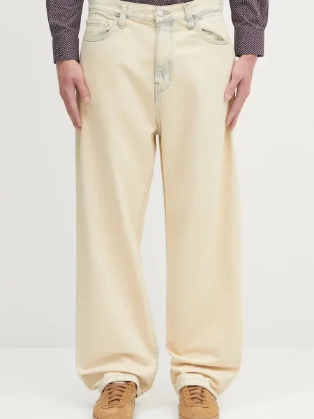 Carhartt WIP jeansy Landon beżowe