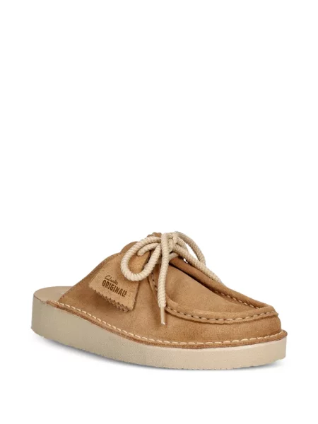 Fűzős csipkés mules Clarks Originals