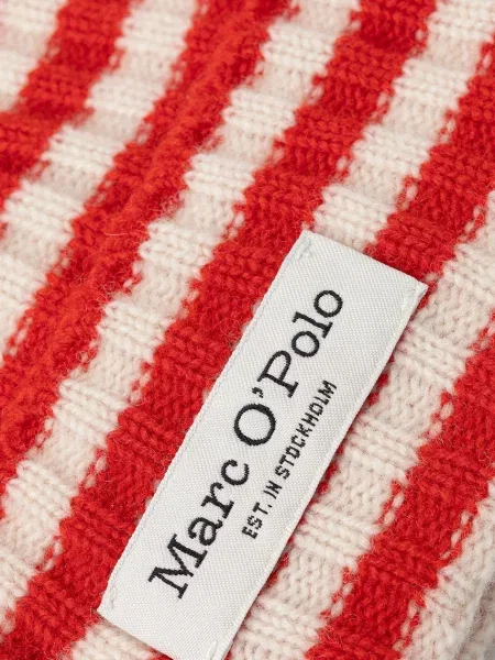 Шерстяная шапка Marc O'polo красная