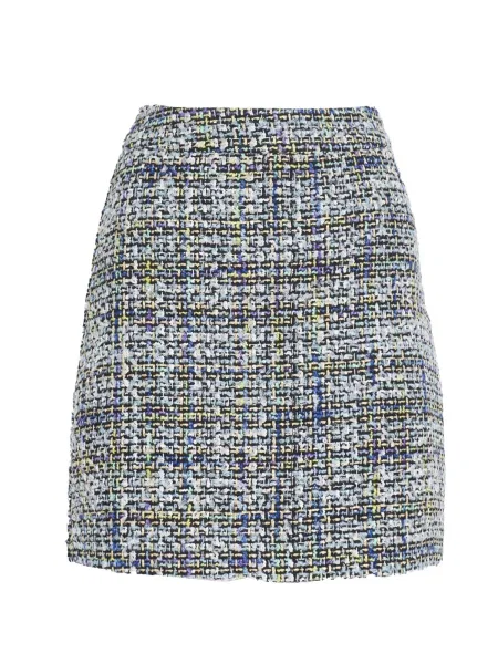 Influencer Sukně / žlutá / zelená / fialová modrá