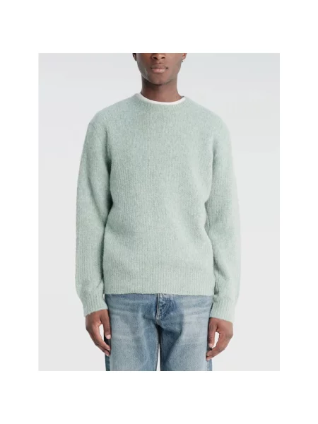 Sweter Sunflower wełniany zielony