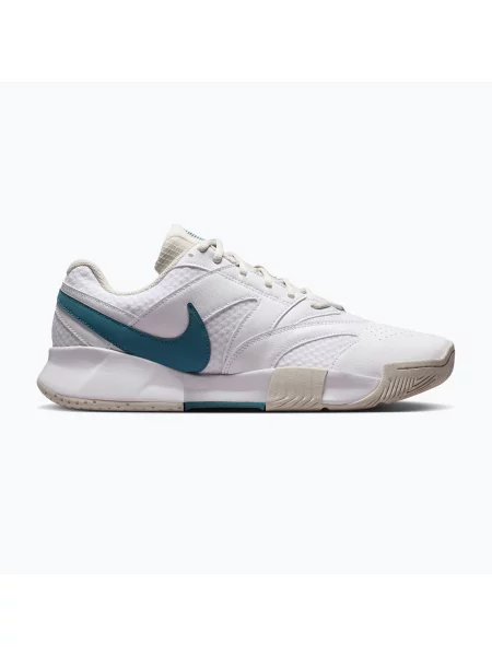 Încălțăminte de tenis pentru bărbați Nike Court Lite 4 White/Light Bone/New Slate/Smokey Blue alb