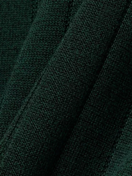 Scurt tricou polo Lacoste tricotate verde