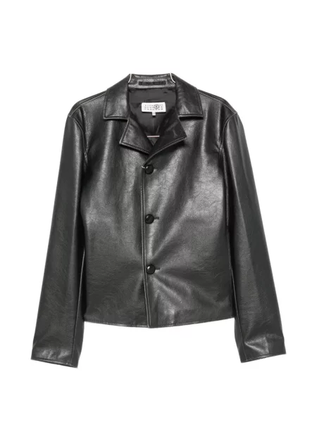 Lung geacă Mm6 Maison Margiela negru