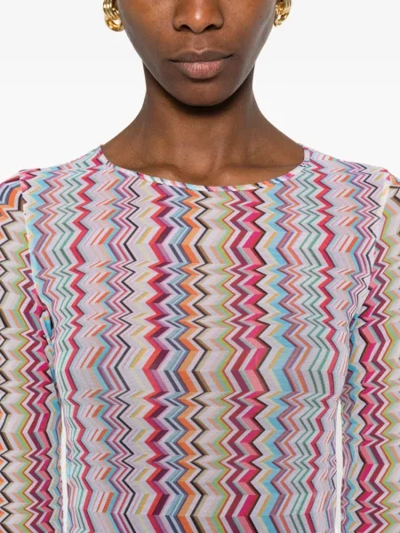 Костюм мини рокля Missoni бяло