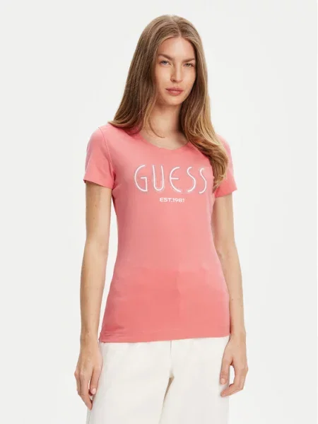 Guess T-Shirt różowy
