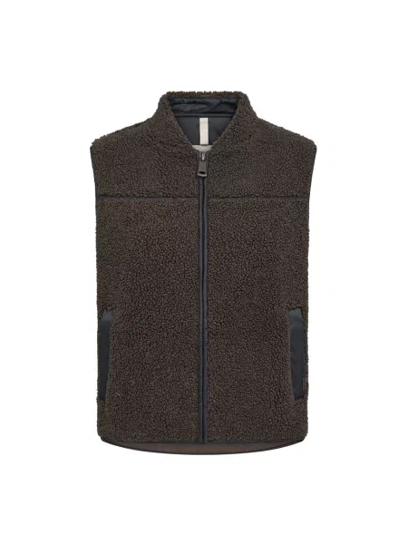 Kamizelka Mos Mosh brązowa