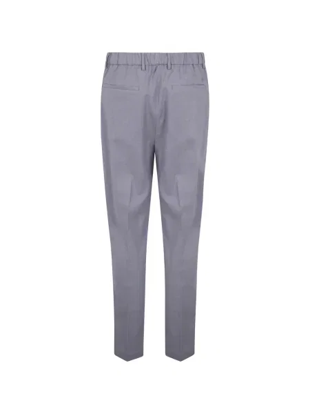 Pantaloni Etro cu broderie gri