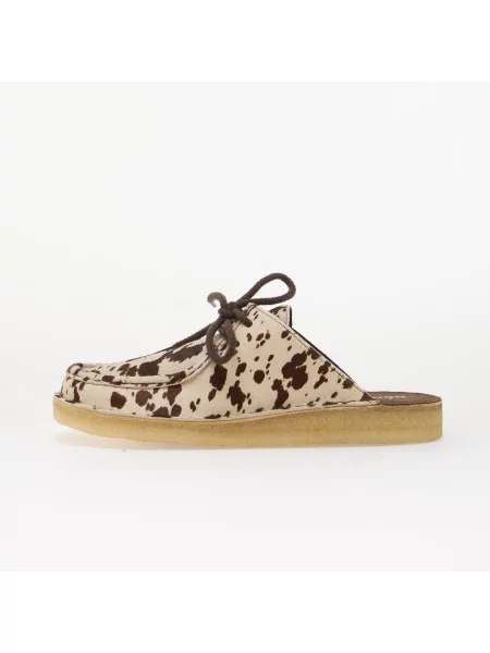 Tenisky Clarks s potiskem hnědé