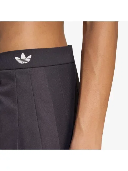 Fustă adidas Pleated Skirt Utility Black/ Cloud White 12 alb