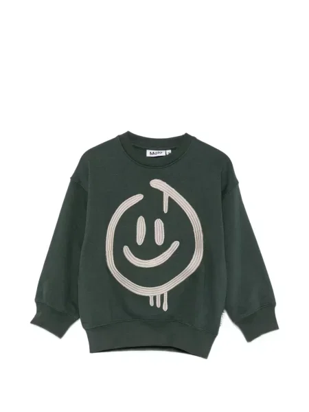Sweter dziecięcy Molo zielony