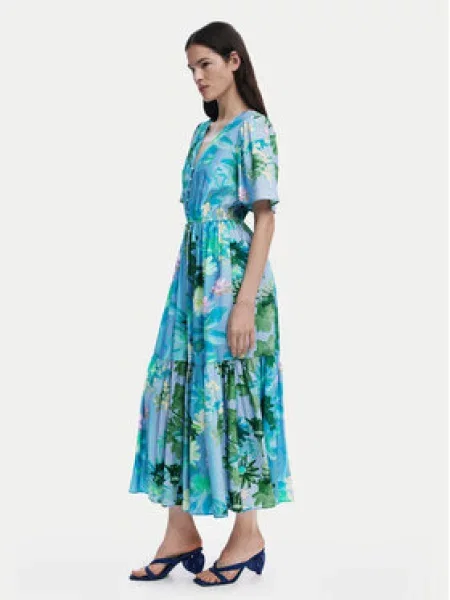 Desigual Košilové šaty Nancy modrá