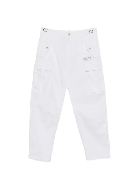 Nadrág Dsquared2 autogrammal fehér