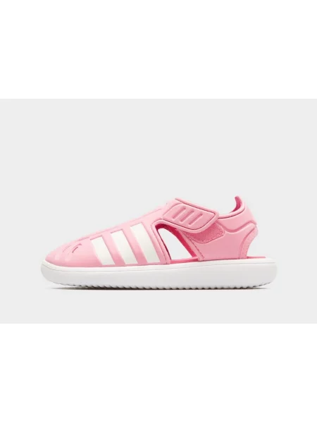 Sandály Adidas s plnou špičkou bílé