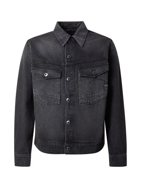G-STAR Geacă de primăvară-toamnă Dakota denim gri