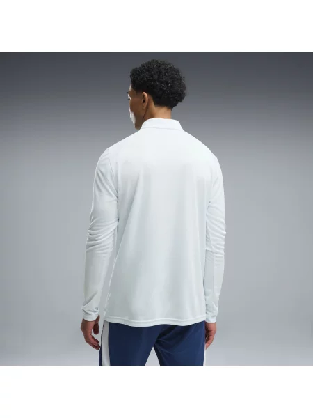 PUMA MÄ™ska dopasowana bluza treningowa Manchester City z zamkiem Akcesoria S niebieski