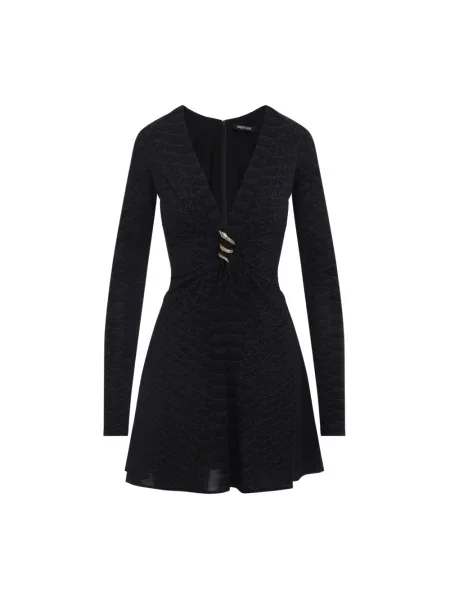 Sukienka mini Roberto Cavalli czarna
